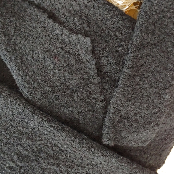Ann Taylor Loft black boucle cardigan sweater size XS - Picture 5 of 7